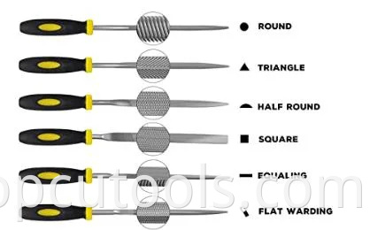 Flat&Round File 8′ ′